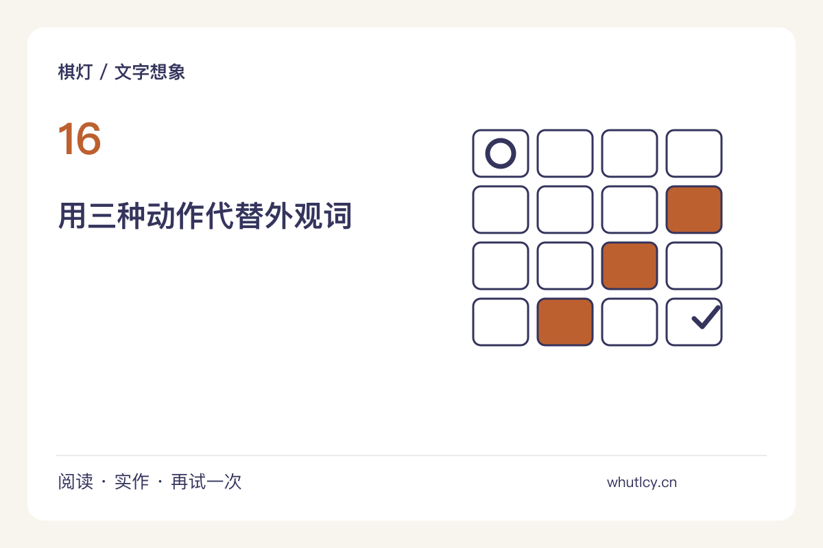 禁用形容词的物品竞猜，用动作把线索讲清楚主题图解